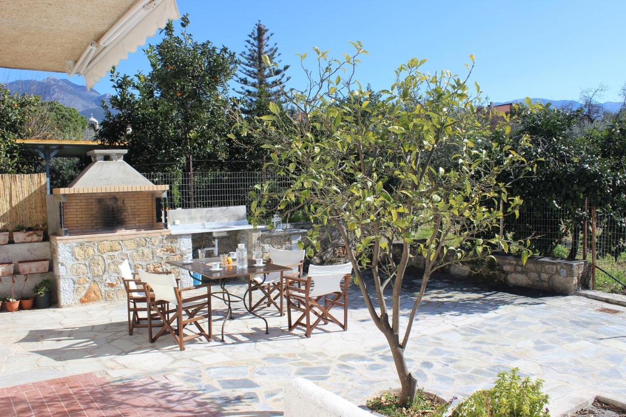 Minas Apartment 2Mins Walking From Stoupa Beach, Upgraded Wi-Fi Eksteriør billede